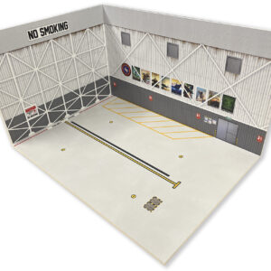 Diorama Base modern Airforce hangar